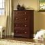 Palladia 4 Drawer Chest Select Cherry - Sauder Furniture - 411836
