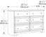 Palladia Dresser Select Cherry - Sauder Furniture - 411830