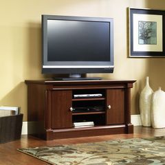 Palladia Panel TV Stand Select Cherry - Sauder Furniture - 411864