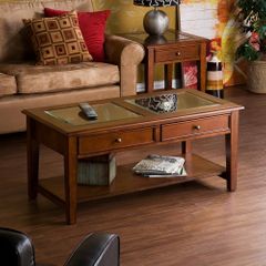 Panorama Cocktail Table- Walnut - Holly and Martin