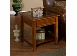 Panorama End Table - Walnut - Holly & Martin
