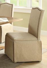 Parkins Parson Chair in Coffee - Set of 2 - 103713