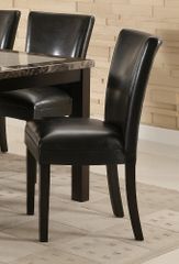 Parson Chair (Set of 2) in Black - Coaster - 102262-SET
