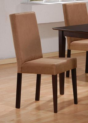 Parson Chair (Set of 2) in Cappuccino - Coaster