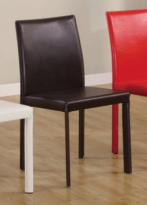 Parson Chair (Set of 4) in Chocolate - Coaster