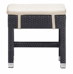 Patio Outdoor Bench - Myrtle Single Bench - Zuo Modern - 701010