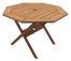 Patio Outdoor Table - Octogonal Folding Table - Eucalyptus Wood - Wood Finish - INT-BT-313