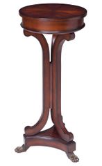 Pedestal - Sloan Square Pedestal in Mahogany - Cooper Classics - 5825