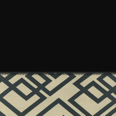 Pillow in Coal + Gridlock - 24