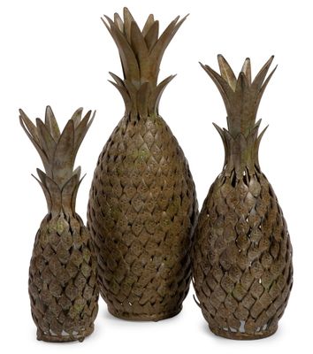 Pineapple Medley (Set of 3) - IMAX - 10612-3