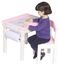 Pink Art Table and Chair Set - Guidecraft - G98048