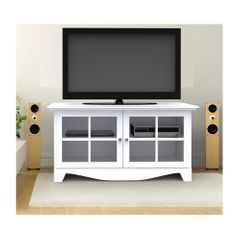 Pinnacle 49'' TV Stand in White - Nexera Furniture