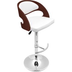 Pino Bar Stool in Cherry White - Lumisource