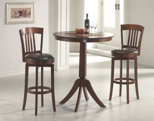 Plainview 3-Piece Bistro Set with Canton Stools - Hillsdale Furniture - 4166833PTS