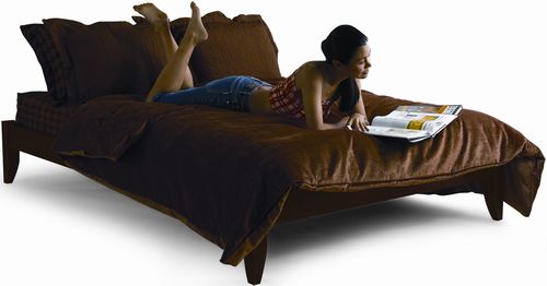 Platform Bed - Soho Full Size Bed - Cappuccino - SOH-FLB-SET