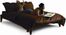 Platform Bed - Soho Full Size Bed - Cappuccino - SOH-FLB-SET
