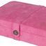 Plush Fabric Jewelry Box and Ring Case with Twenty-Four Sections in Rose Blush - Maria - Jewelry Boxes by Mele - 0054523