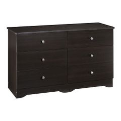 Pocono 6 Drawer Double Dresser - Nexera Furniture