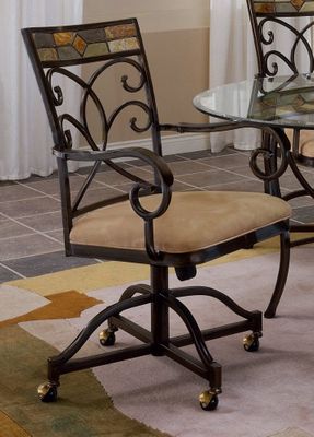 Pompei Caster Dining Chairs (Set of 2) - 4442-806