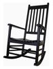 Porch Rocker Chair in Black - R-51866