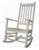 Porch Rocker Chair in White - R-51864