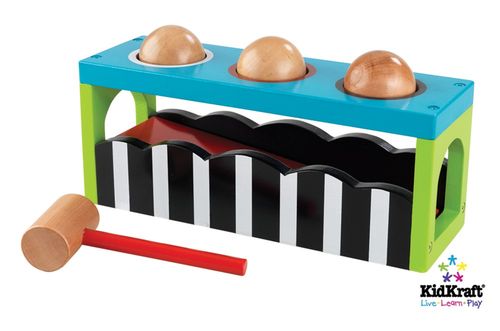 Pound and Roll Bench in Multi-Color - KidKraft Furniture - 63250