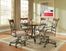 Powell 5 Pc. Hamilton Dining Set with (4) 697-435 Swivel Arm Chairs