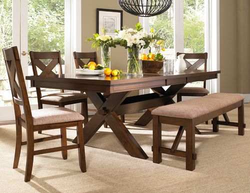 Powell 6 Pc Kraven Dining Set