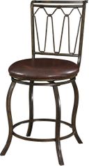 Powell Big and Tall Counter Stool Triple Cone