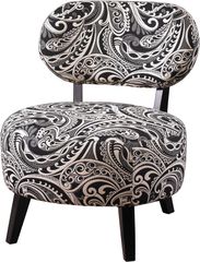 Powell Black Paisley Parsons Chair