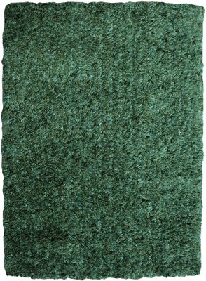 Powell Bombay Luxe Shag Rug Aquamarine Microfiber
