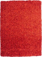 Powell Bombay Luxe Shag Rug Burnt Orange 100% Microfiber