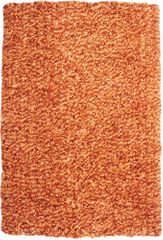 Powell Bombay Luxe Shag Rug Russet Microfiber
