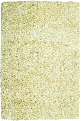 Powell Bombay Luxe Shag Rug Sand Microfiber