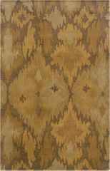 Powell Bombay Rug Goa Beige Ikat 100% New Wool