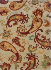 Powell Bombay Rug Palme Ivory Chic Design