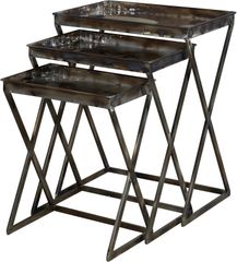 Powell Reflections Set of 3 Nesting Tables