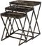 Powell Reflections Set of 3 Nesting Tables