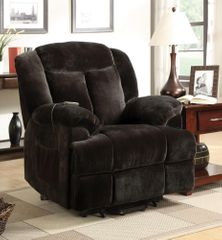 Power Lift Recliner with Chocolate Colored Velvet - 600173