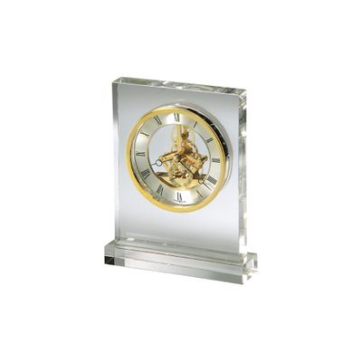 Prestige Glass Tabletop Clock - Howard Miller