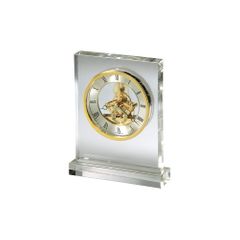Prestige Glass Tabletop Clock - Howard Miller