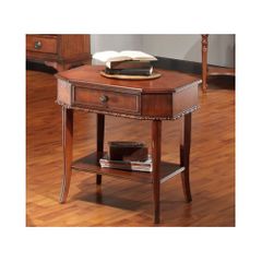Princeton Rectangular End Table American Walnut - Largo - LARGO-ST-T853-123