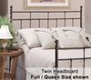 Providence Twin Size Metal Headboard - 380-340