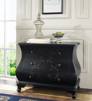 Pulaski Bombe Chest Center Stage Black - Pulaski Furniture - 704204