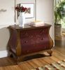 Pulaski Bombe Chest Center Stage Red and Brown - Pulaski Furniture - 704206