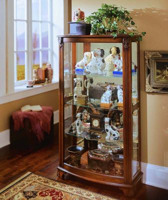 Pulaski Gallery Mantel Curio Cabinet - Pulaski Furniture - 20878