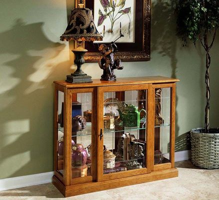 Pulaski Golden Oak Console Cabinet - Pulaski Furniture - 6715