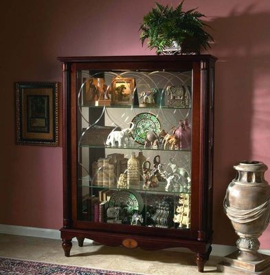 Pulaski Two Way Sliding Door Mantel Curio - Pulaski Furniture - 20703