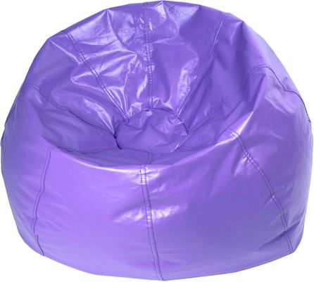 Purple Round Bean Bag