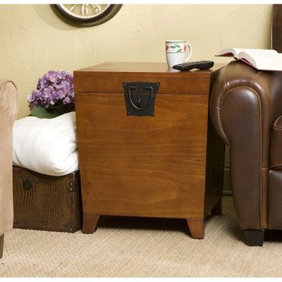 Pyramid Trunk End Table - Holly and Martin